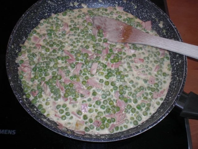 Erbsen-Schinken-Soße - Rezept - Bild Nr. 8