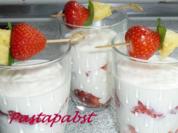Erdbeer-Quarkspeise - Rezept