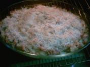 Eintopf aus dem Ofen mit Käse - Panko - Kruste - Rezept