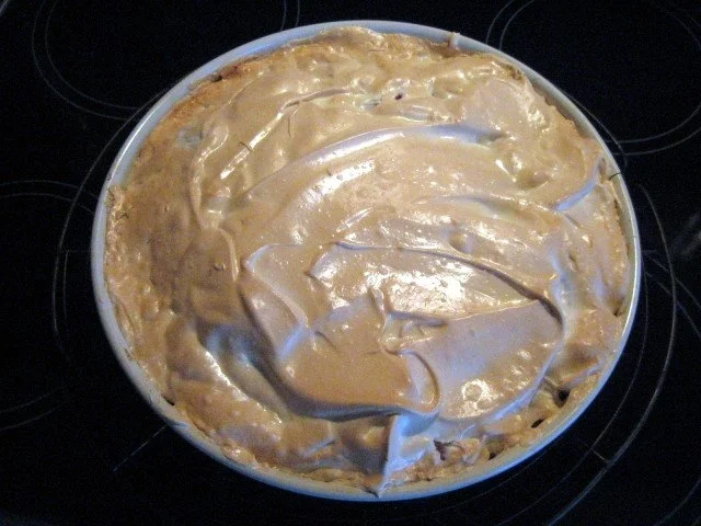 Rezept: Rhabarberkuchen mit Vanillepudding und Baiser Bild Nr. 13 Rhabarberkuchen mit Vanillepudding und Baiser - Rezept - Bild Nr. 13