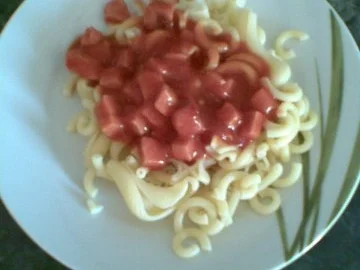 Rezept: schnelle Tomatensoße schnelle Tomatensoße - Rezept