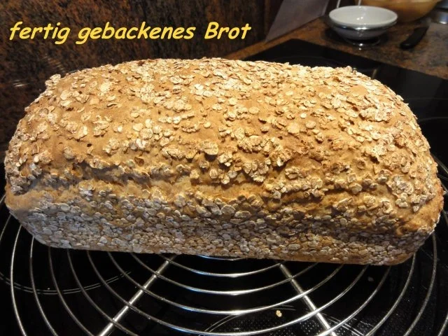 Rezept: Brot: VOLLKORN - HAFERFLOCKEN Bild Nr. 3 Brot: VOLLKORN - HAFERFLOCKEN - Rezept - Bild Nr. 3