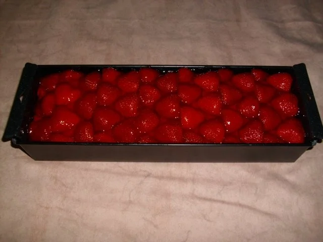 Rezept: Schnelle Erdbeerschnitten Schnelle Erdbeerschnitten - Rezept