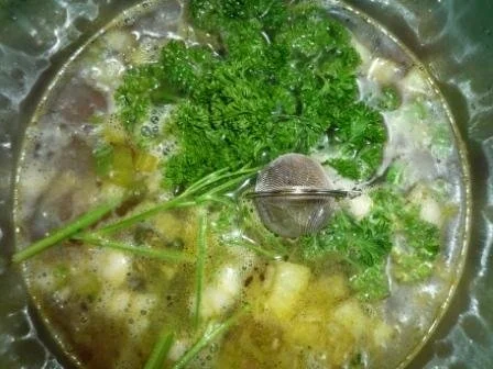 Fleischbrühe Gemüsebrühe - Rezept