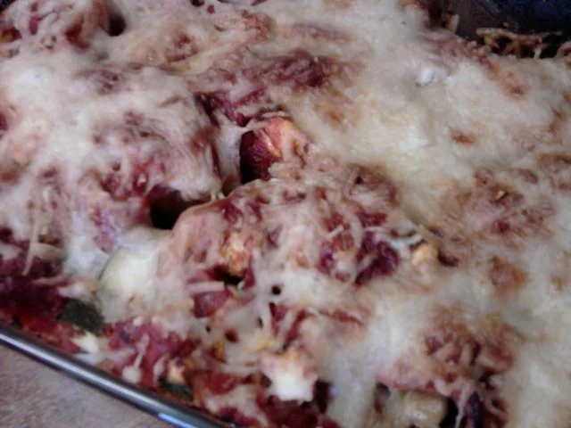 Rezept: Gefüllte , überbackene Riesennudeln Bild Nr. 11 Gefüllte , überbackene Riesennudeln - Rezept - Bild Nr. 11