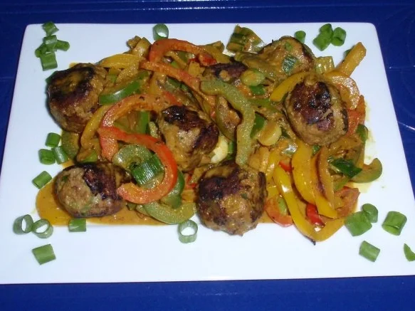 Hackbällchen im Paprikagarten - Rezept - Bild Nr. 14