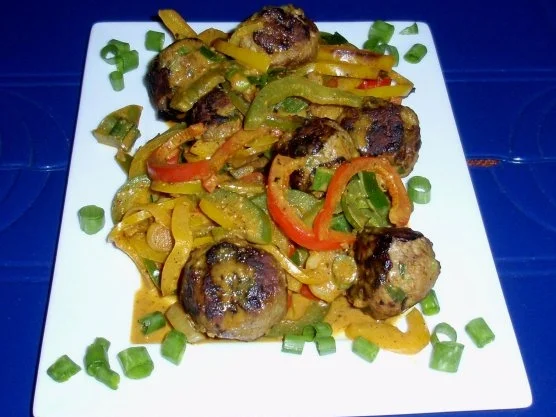 Hackbällchen im Paprikagarten - Rezept - Bild Nr. 16