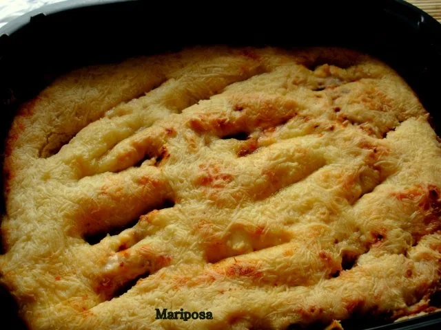 Rezept: Spaghetti-Lasagne Bild Nr. 2 Spaghetti-Lasagne - Rezept - Bild Nr. 2