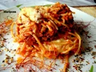 Spaghetti-Lasagne - Rezept
