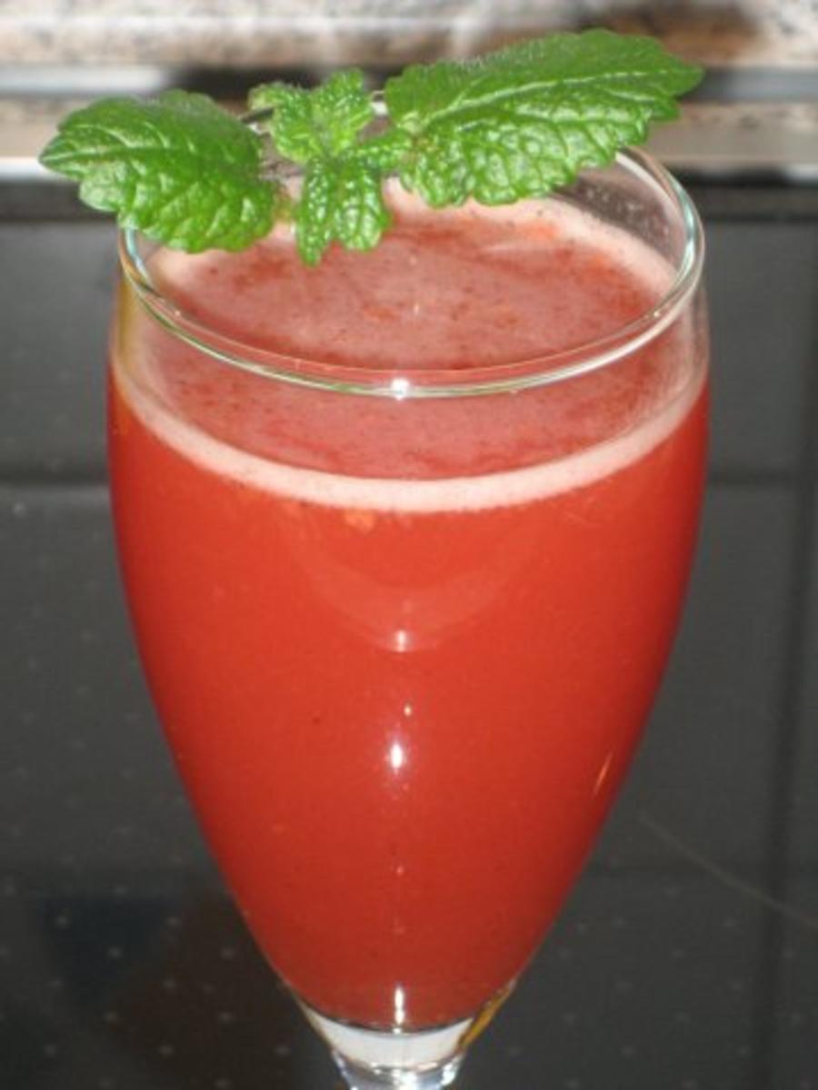 Erdbeer-Schlürfchen - Rezept