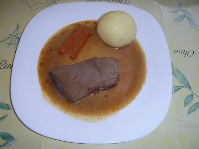 Fleisch: Rinderbraten mit Gemüsesoße - Rezept - Bild Nr. 3