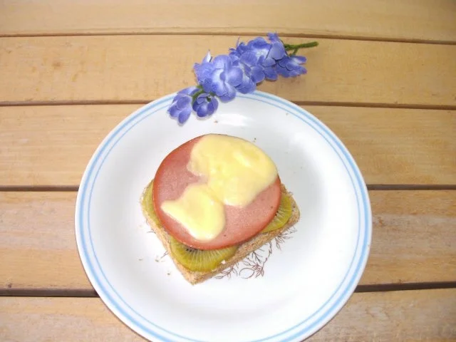 Rezept: Snack: Toast mit Kiwi Snack: Toast mit Kiwi - Rezept