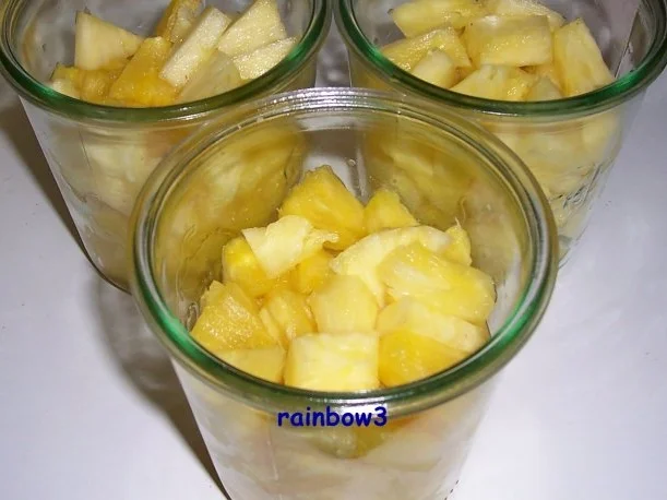 Einmachen: Eingekochte Ananas ... ala Oma - Rezept - Bild Nr. 2