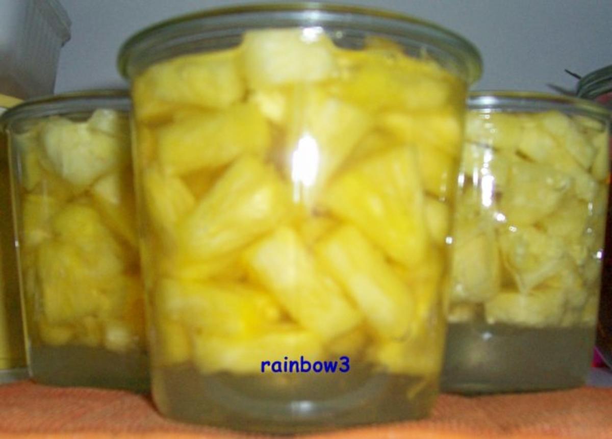 Einmachen: Eingekochte Ananas ... ala Oma - Rezept - Bild Nr. 4