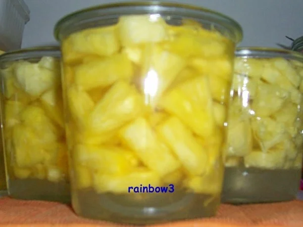 Einmachen: Eingekochte Ananas ... ala Oma - Rezept - Bild Nr. 4