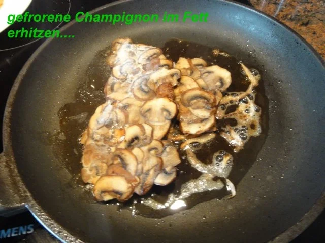 Fleisch:    HÜFTSTEAK mit Champignon - Rezept - Bild Nr. 4