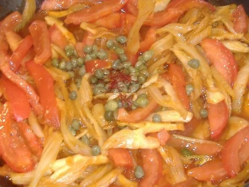 Streifenbrasse mit Tomaten-Fenchel-Gemüse - Rezept - Bild Nr. 3