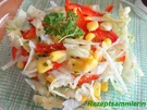 Salatbar:  bunter EISBERGSALAT - Rezept
