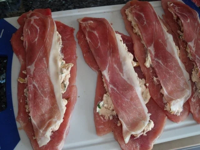 Schweinerouladen, italienisch gefüllt - Rezept - Bild Nr. 3