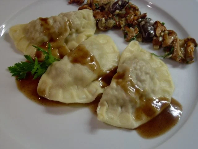 Rezept: Ravioli vom Reh mit Pilzragout Bild Nr. 2 Ravioli vom Reh mit Pilzragout - Rezept - Bild Nr. 2