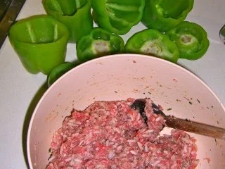 Gefüllte Paprika mit Kartoffelpüree - Rezept - Bild Nr. 2