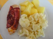 eingewickelte Hähnchenbrust - Rezept