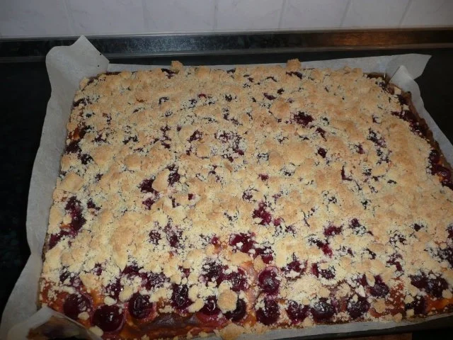 Kirschkuchen mit Streusel - Rezept