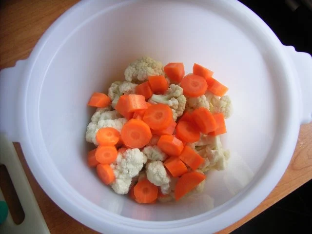 Beilage Blumenkohl-Mohrrüben-Gemüse - Rezept - Bild Nr. 3