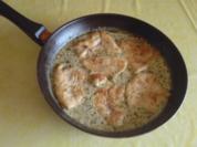 Putenschnitzel in Kräutersoße - Rezept