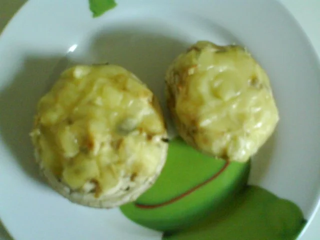 Vegetarisch gefüllte Riesenchampignon's - Rezept - Bild Nr. 2