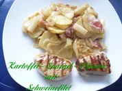 Kartoffel - Spargel - Pfanne mit Schweinefilet - Rezept