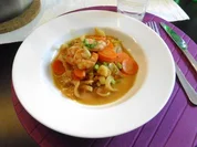 Rezept: fruchtiges Fenchel-Karotten-Gemรผse mit Shrimps fruchtiges Fenchel-Karotten-Gemรผse mit Shrimps - Rezept