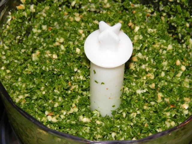 Petersilien-Erdnuß Pesto - Rezept - Bild Nr. 5