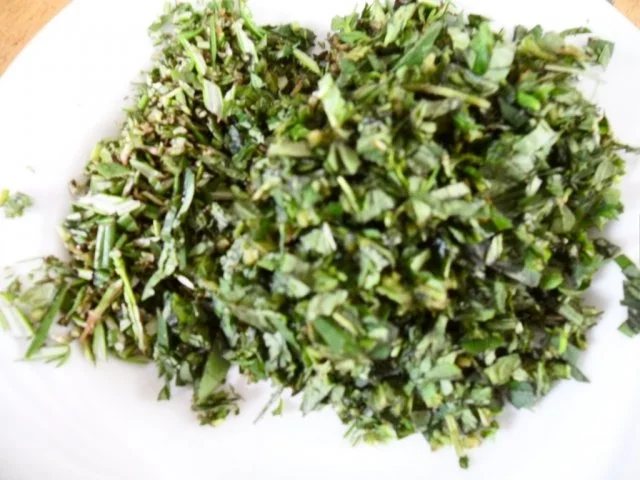 Rezept: Salbeiblätter vegetarisch gefüllt Bild Nr. 5 Salbeiblätter vegetarisch gefüllt - Rezept - Bild Nr. 5