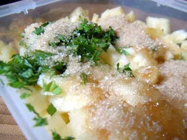 Mohnparfait mit Ananas-Minz-Ragout - Rezept - Bild Nr. 10