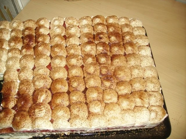 Erbeer-Créme-fraiche-Schnitten - Rezept - Bild Nr. 2