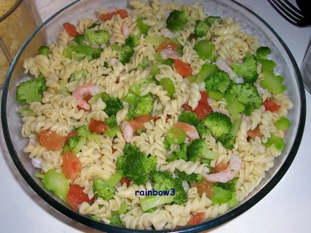 Auflauf: Nudeln mit Gemüse und Garnelen - Rezept - Bild Nr. 7