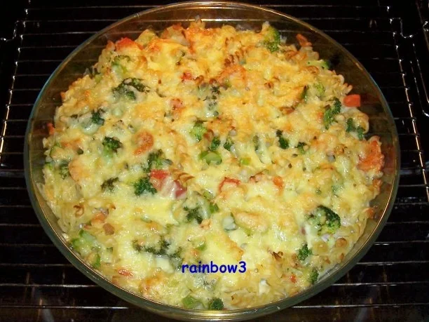 Auflauf: Nudeln mit Gemüse und Garnelen - Rezept - Bild Nr. 9