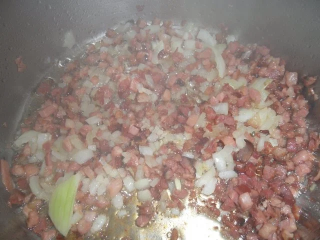 Rezept: Nudeln mit cremiger Karotten-Speck-Sauce Bild Nr. 5 Nudeln mit cremiger Karotten-Speck-Sauce - Rezept - Bild Nr. 5