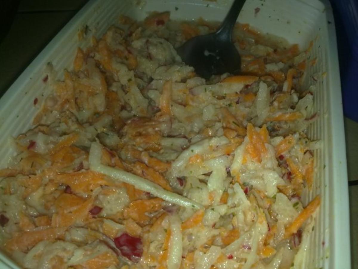 Bilder für Rohkostsalat frischer Salat für warme Tage, so sie denn kommen.... - Rezept