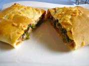 Gemüse-Hack-Calzone - Rezept