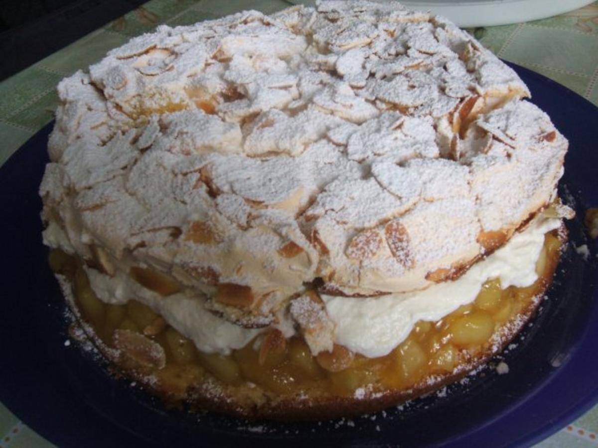 Apfel-Baiser-Torte die schmeckt nach Sommer, - Rezept - kochbar.de