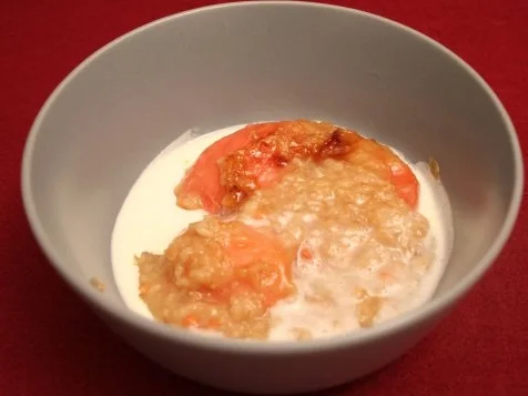 "Roosie Doesie"-Guaven mit Haferflocken überbacken - Rezept