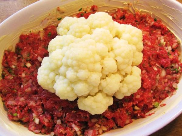 Blumenkohl Gratin mit Hackfleisch - einfach - von mimi