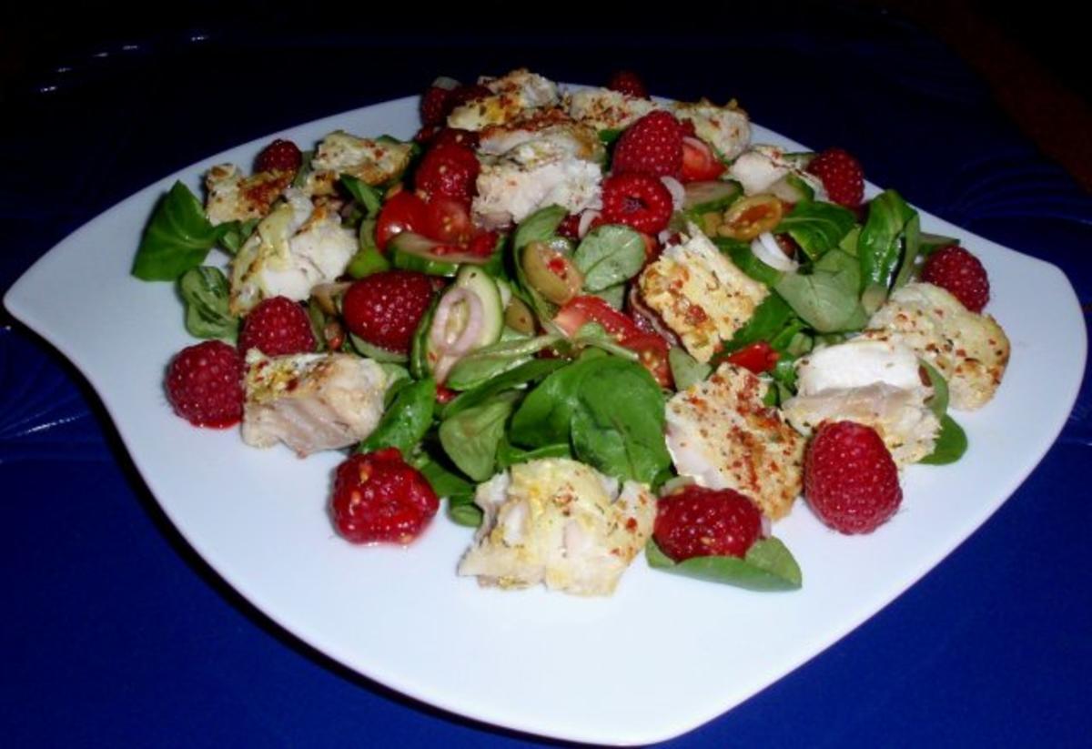 Seelachsfilet auf buntem Rapunzelsalat - Rezept - Bild Nr. 10