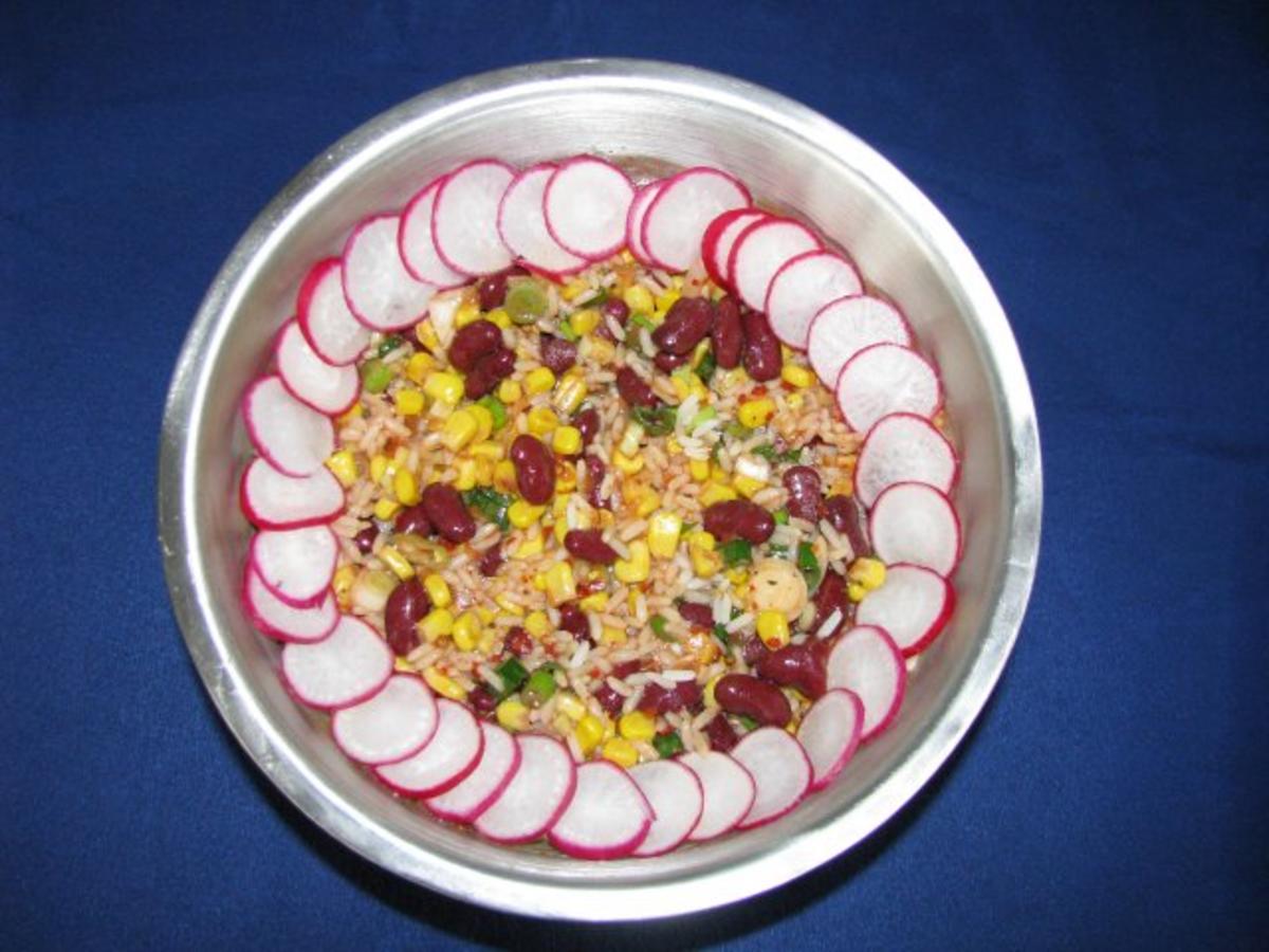 Bilder für Salate: Rote-Bohnen-Reis-Salat - Rezept