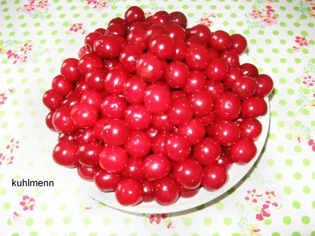 Kirschsuppe mit "Froschaugen" - Rezept - Bild Nr. 2