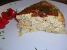 Rezept: Lachs-Spargel-Quiche mit frischem Dill Lachs-Spargel-Quiche mit frischem Dill - Rezept