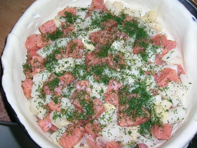 Lachs-Spargel-Quiche mit frischem Dill - Rezept - Bild Nr. 4