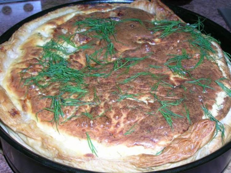 Lachs Spargel Quiche mit frischem Dill - einfach - von rowiwo